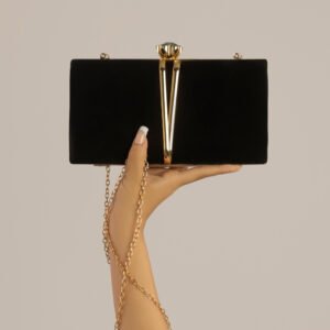 Gemma – The Bold Gem-Topped Clutch